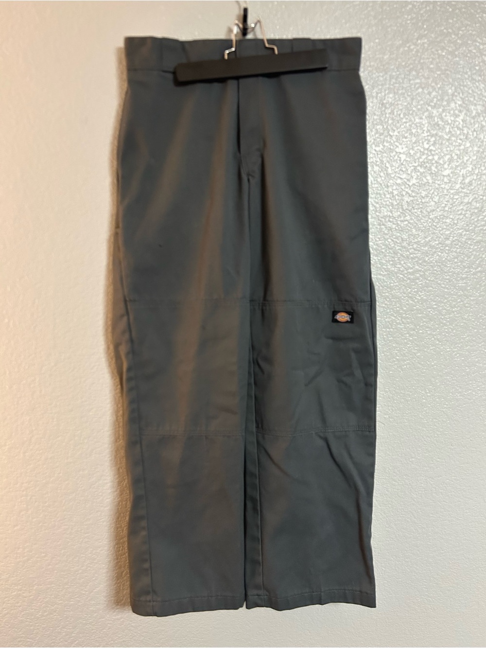 D Mens Dickies gray loose fit straight leg work pants size 30 X 30